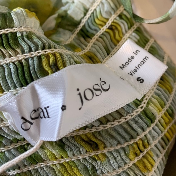 Dear Jose Off The Shoulder Mini Dress Floral Print Size Small NWT - Picture 11 of 13